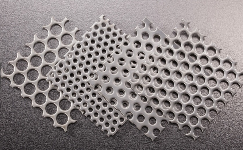 Perforated stainless steel sheets from a stainless steel sheet supplier in Singapore.
